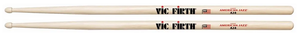 Exklusiv VIC FIRTH AJ4 Drumsticks American Jazz Serie