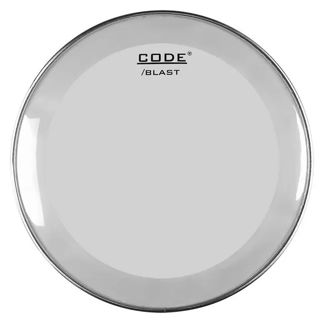 Code 22" Blast clear Bassdrumfell Geprüft