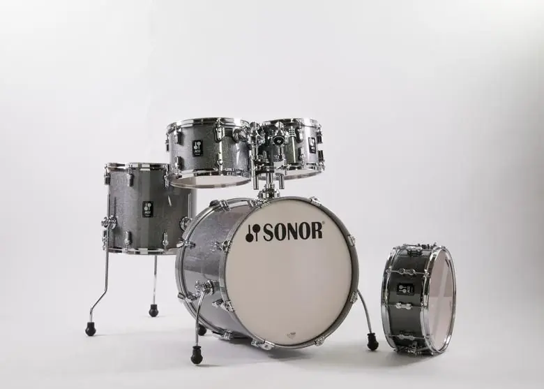Bestseller Sonor AQ2 Studio Set TQZ titanium Quartz 20/10/12/14 Snare