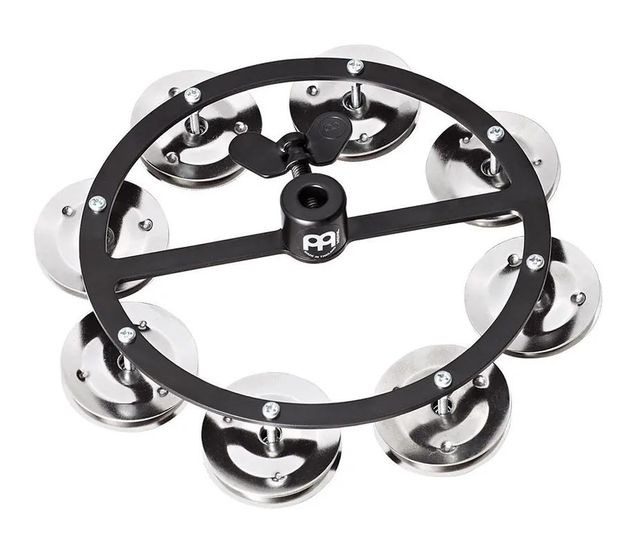 Meinl HTHH1BK HiHat Tambourin mit Stahlschellen Preisknaller