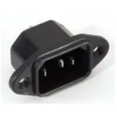Adam Hall Connectors IECC Euro Netzbuchse männlich 8101S Geld-Zurück-Garantie