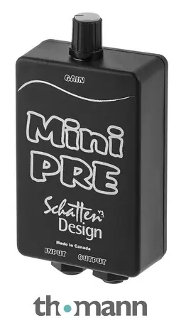 Schatten Design Mini Pre Acoustic Preamp Gratis Versand
