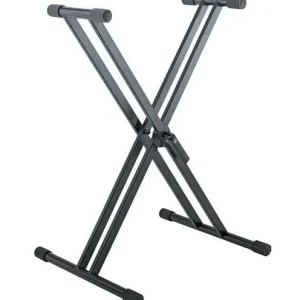 Neue Ware K&M 18993 Keyboardständer RICK 20 schwarz neues Modell, Stativ für Stagepianos,