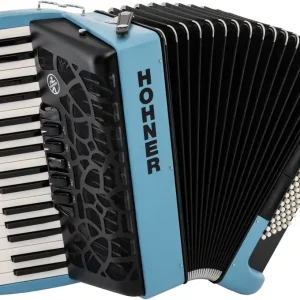 Hohner MY COLOR Bravo III 72 Sky Akkordeon HOA166153 72 Bässe, silent Key Beliebt