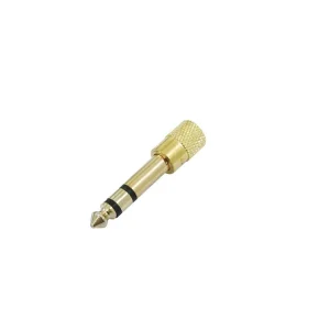 Festadapter 6,3mm Stereoklinkenstecker3,5mm Stereoklinkenbuchse Gratis Versand