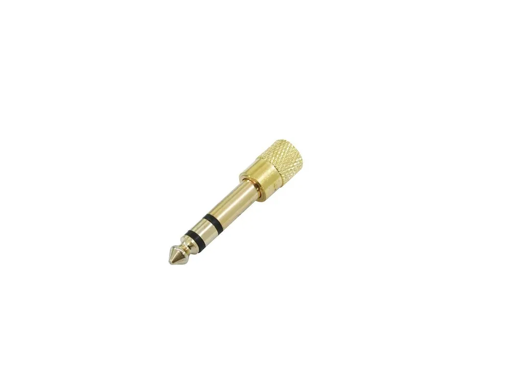 Festadapter 6,3mm Stereoklinkenstecker3,5mm Stereoklinkenbuchse Gratis Versand