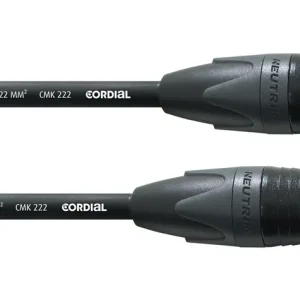 Cordial CPM 6 FM Mikrofonkabel Neutrik XLR male/female, 6 Meter schwarz Garantierte Lieferung