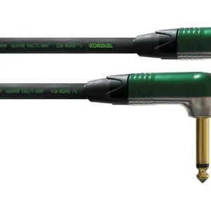 Cordial CRI 0,15 RR,0,15 m, NEUTRIK 2 x Winkelklinke 6,3 mm mono CC grün Sofort Bestellen
