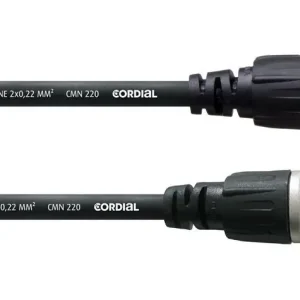 Cordial CCM 1,5 FM MikrofonkabelXLR male/female, 1,5 Meter schwarz Fair Line Mengenrabatt