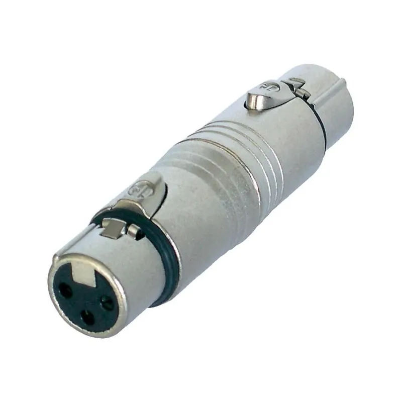 Aktuell Neutrik NA3FF Festadapter XLRfemaleXLRfemale Adapterstecker Buchse-Buchse