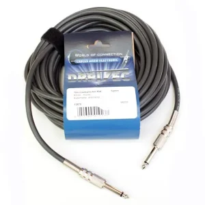 Geprüft Boxenkabel 6,3mm Klinke/Klinke, 2x1,5mm², 10 Meter