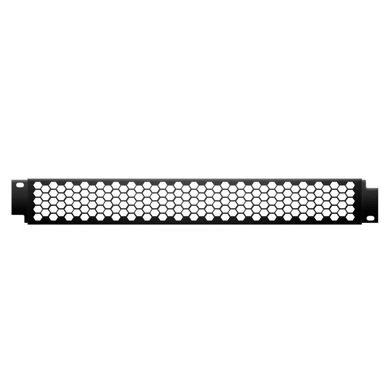 Abverkauf Adam Hall 87445Rackblende, 19" Lochblechabdeckung 1 HE, grobe Lochung