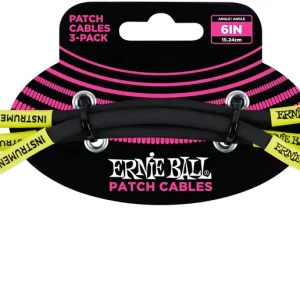 Ernie Ball EB6050 Patchkabel 15cm gewinkelt/gewinkelt 3er Pack schwarz Jetzt Kaufen