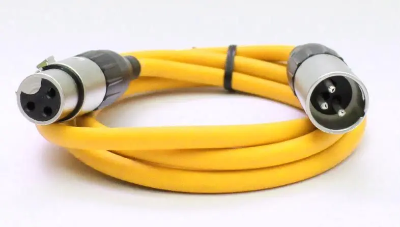 Angebot Mikrofonkabel Amphenol XLR male/female, 1 Meter, gelb