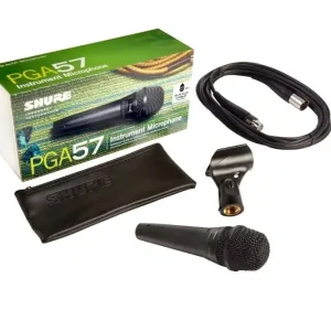 Shure PGA57 Instrumenten-Mikrofon, dynamisch, Niere für Ampabnahme SoLänge Der Vorrat Reicht