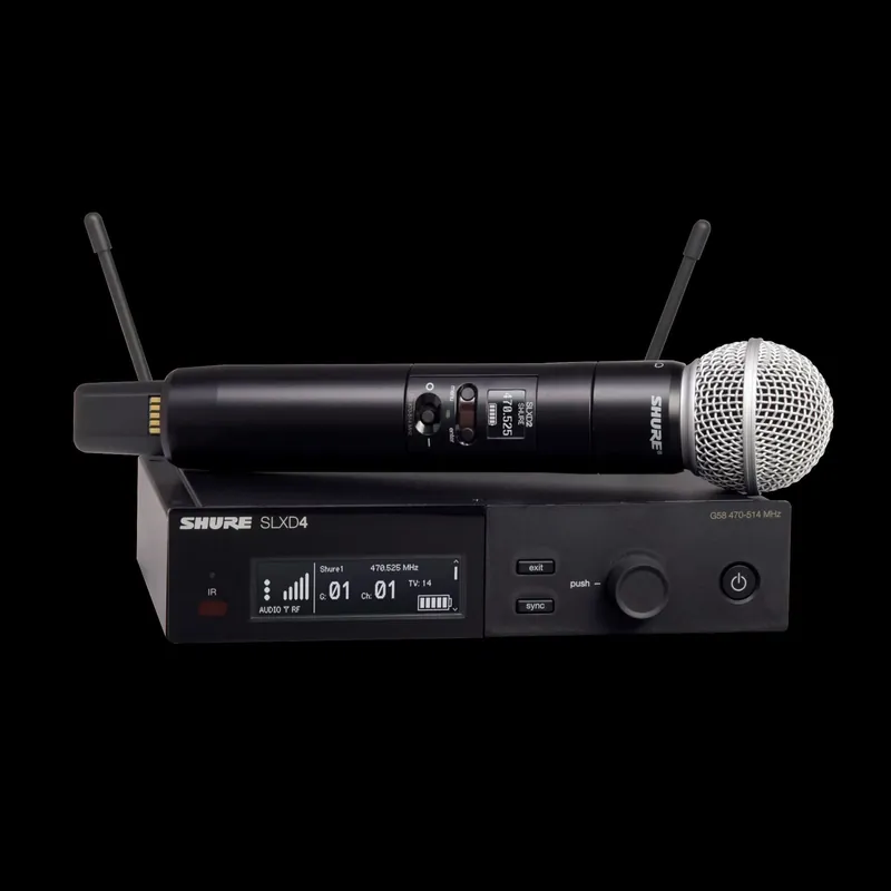 Shure SLXD24E/SM58 S50 Digitales Vocal Wireless System UHF Großhandel