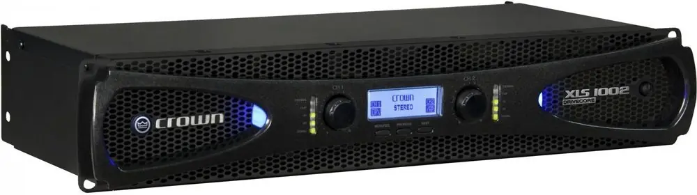 Crown XLS 1002 Endstufe Digitaler PA-Verstärker mit 2x 350 Watt an 4 Ohm Sonderaktion