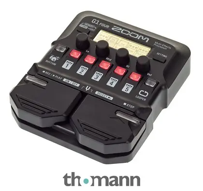 Zoom G1 Four Multi-Effect-Pedal Garantierte Lieferung