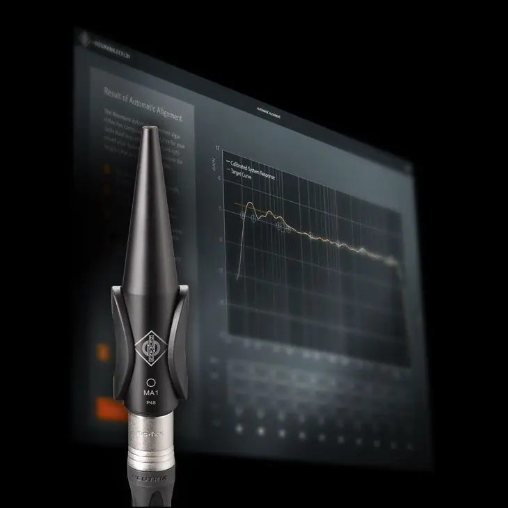 Neumann MA 1 Automatic Monitor Alignment,Messmikrofon mit Kugelcharakteristik Mengenrabatt