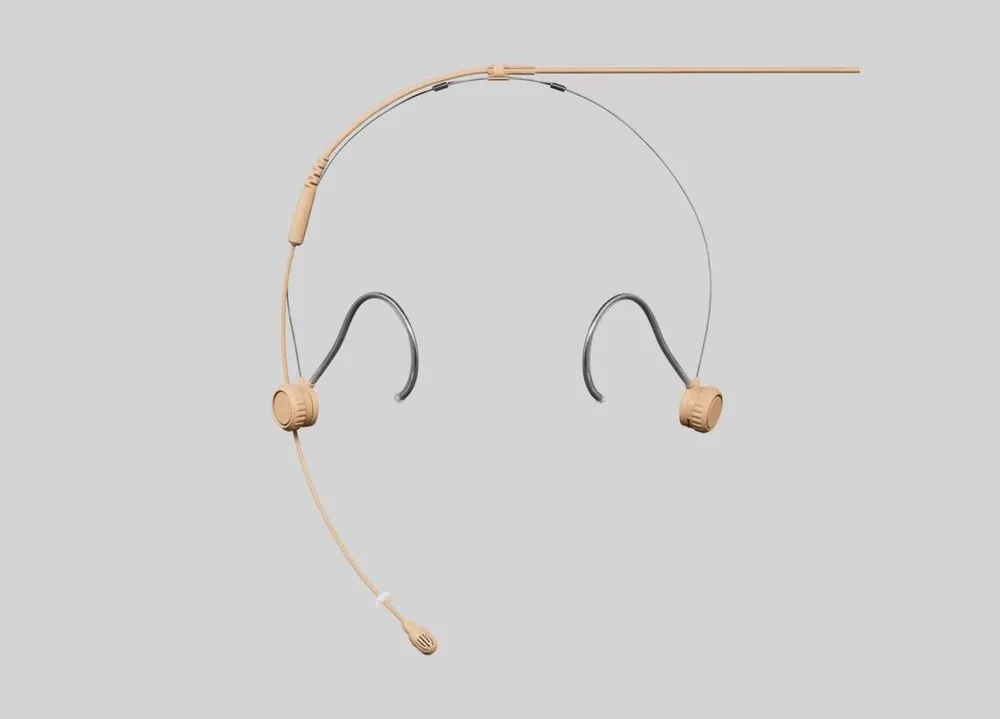 Heute Kaufen Shure TH53T/O-Lemo TwinPlex beige Subminiatur Headset-Mikrofon