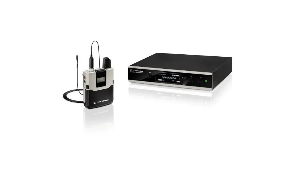 Neuheit Sennheiser SL Lavalier SET DW-3-EU C Wireless Speechline System 1,9 GHz mit Case
