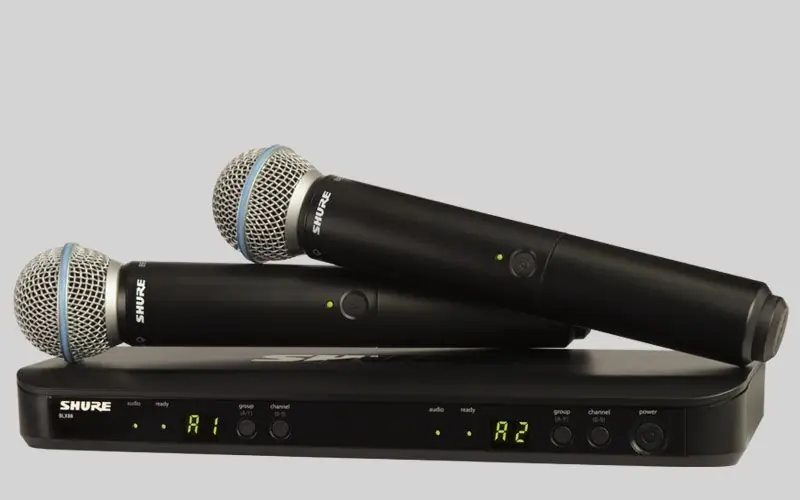 Shure BLX288/Beta58-S8 823-832 MHz Combo Wireless System, Drahtlos Mikrofon Jetzt Zugreifen