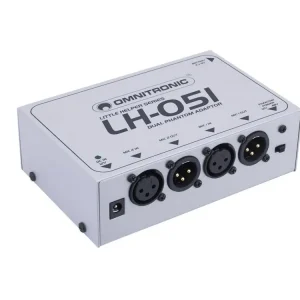 Expressversand OMNITRONIC LH-051 Dual-Phantom-Speiseadapter für Kondensatormikrofone
