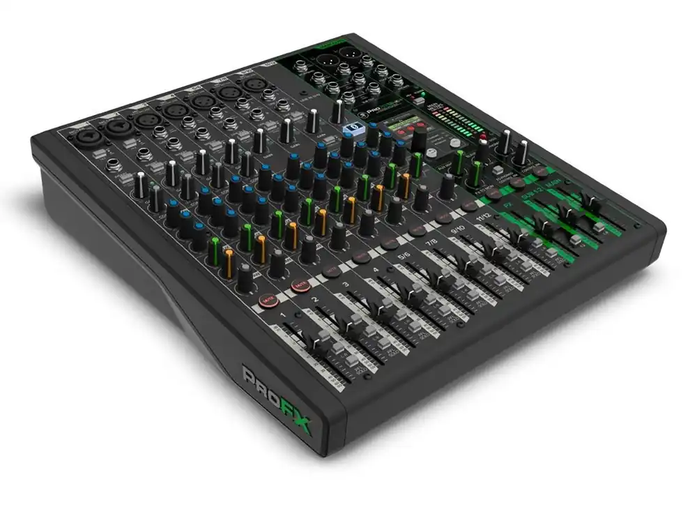 Mackie ProFX12v3+ Mischpult 12-Kanal Mixer mit Bluetooth Ab Werk