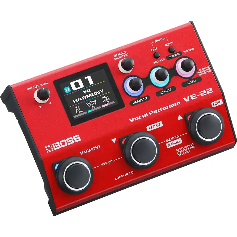 Boss VE-22 Vocal Performer Effektgerät Wochenendangebot