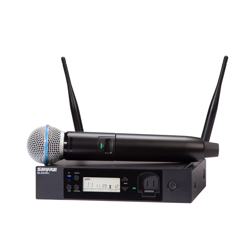 Shure GLXD24R+/Beta58Funkmikrofon Vocal Wireless System 2,4 GHz + 5,8 GHz Sale