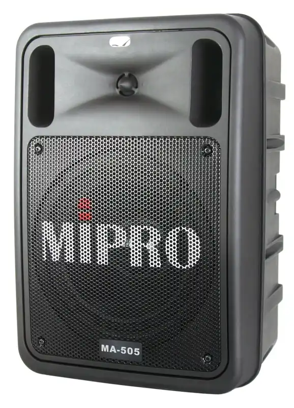 Mipro MA-505R2DPM3 Mobile Akkubox mit 2-Kanal Funkempfänger und USB-Mediaplayer Expressversand