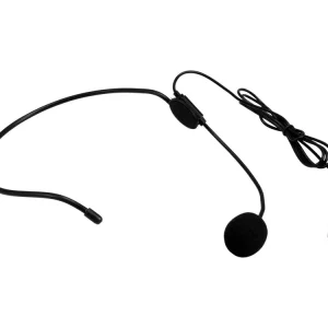 Neu Im Sortiment OMNITRONIC MOM-10BT4 Headset-Mikrofon, Farbe schwarz