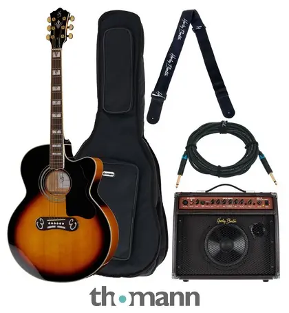 Harley Benton Custom Line King-CE VS Set Sonderangebot