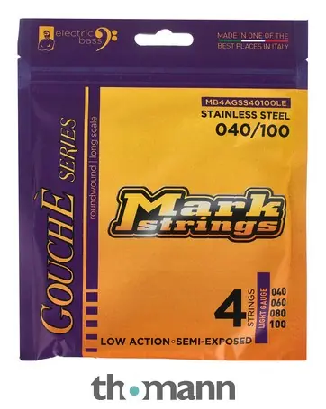 SoLänge Der Vorrat Reicht Markbass Gouche Low Action 4 STS 40-100