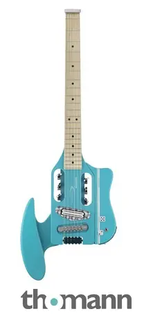 Traveler Guitar Speedster Deluxe Hot Rod Blue Kostenloser Versand