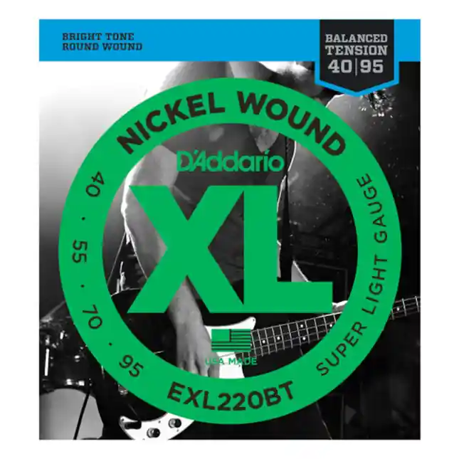 Exklusiv EXL220BT Balanced nickel round wound 40 55 70 95 Balanced Tension
