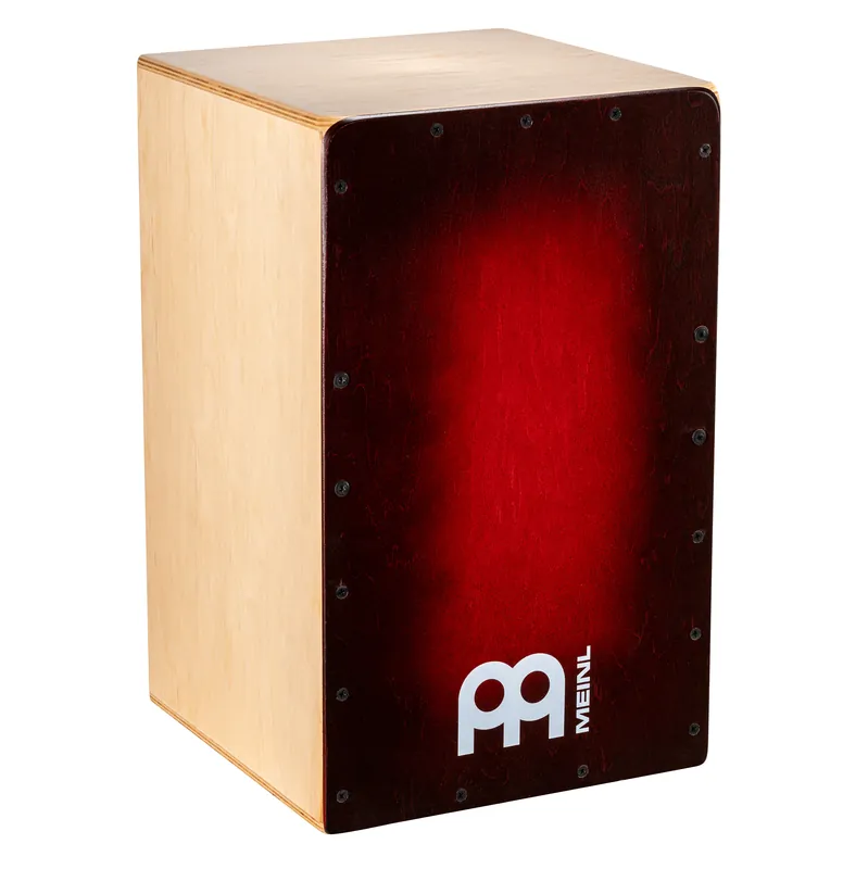 SC100RDB Snarecraft 100 Cajon Almond, Red Burst Garantierte Lieferung