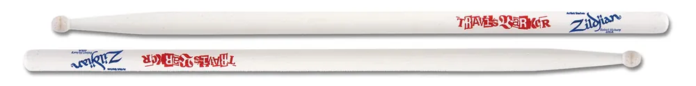 Signature Travis Barker white Finale Aktion
