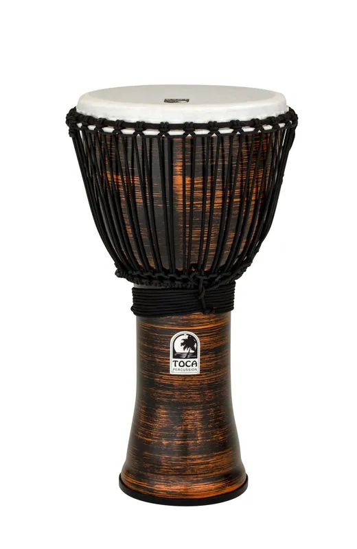 Freestyle II Djembe 12'' Spun Copper TF2DJ-12SC Rope Tuned Online Kaufen