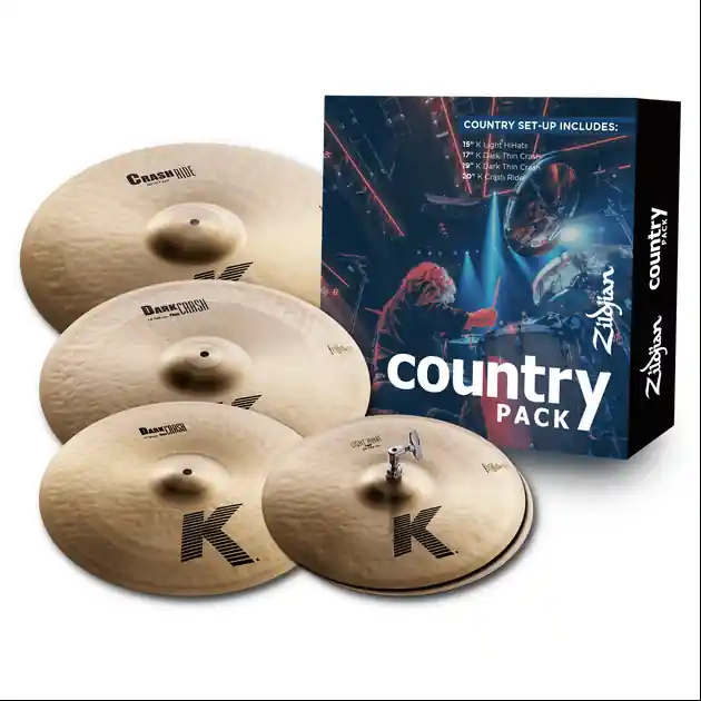 ZIK0801C Beckenset, K Country Pack, 15H/17+19Cr/20CrR Online Kaufen