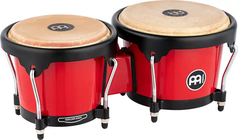 Original HB50R Journey Series Bongo -6 1/2" & 7 1/2" Red