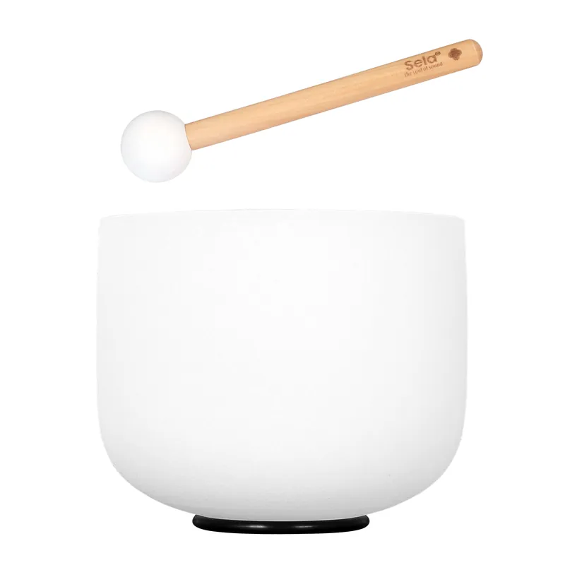 8" Crystal Singing Bowl Frosted 432 Hz "F" Jetzt Zugreifen