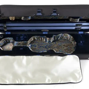 Aktuell Violinkoffer Liuteria Venezia 4/4 schwarz/ocean