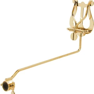 Heute Kaufen Marschgabel Posaune Mundrohr Messing, große Lyra