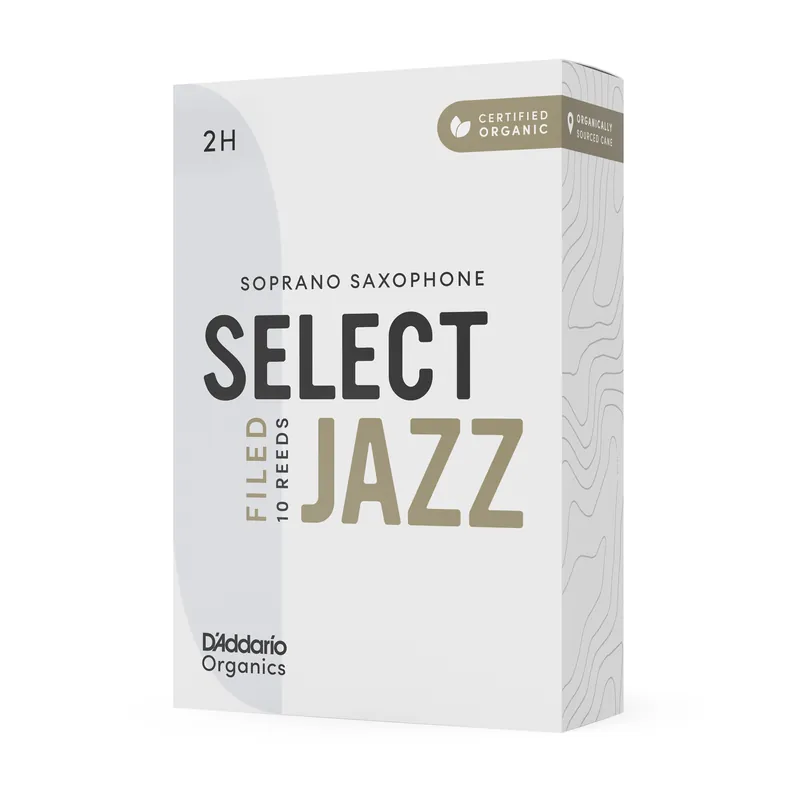 Handgefertigt Jazz Select Organic Sopransax filed 2H 10er Packung