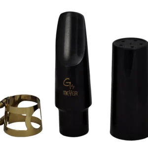 Alto Kautschuk Mundstück #5 G by Meyer, Rubber/Ebonite Neu Im Sortiment