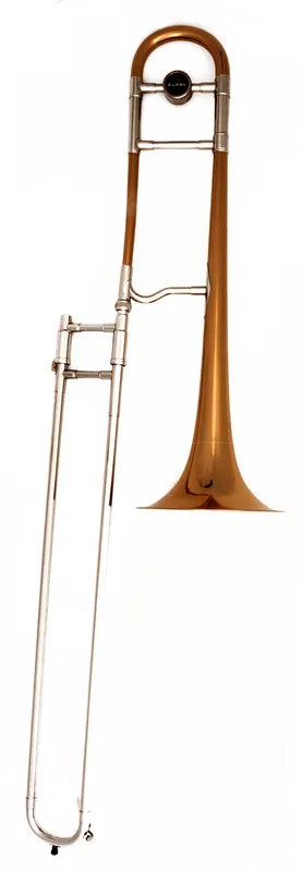 134 G Bb-Tenorposaune mit Leichtetui Goldmessing Kracherpreis