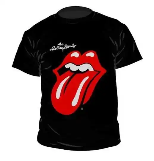 Rolling Stones Tongue Logo T-Shirt L Weltweiter Versand